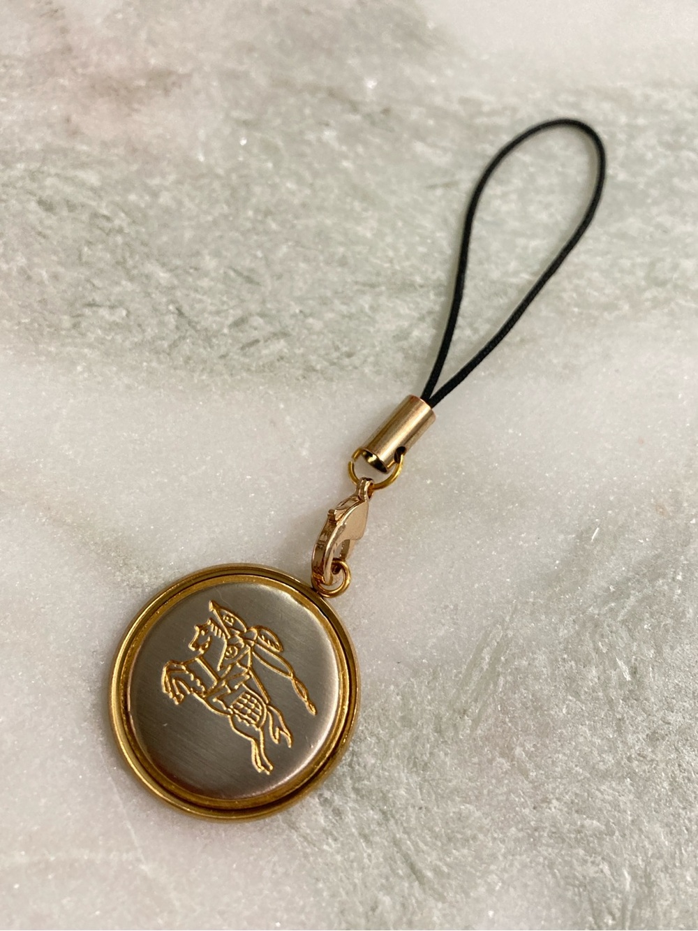 Burberry Button Charm Upcycled